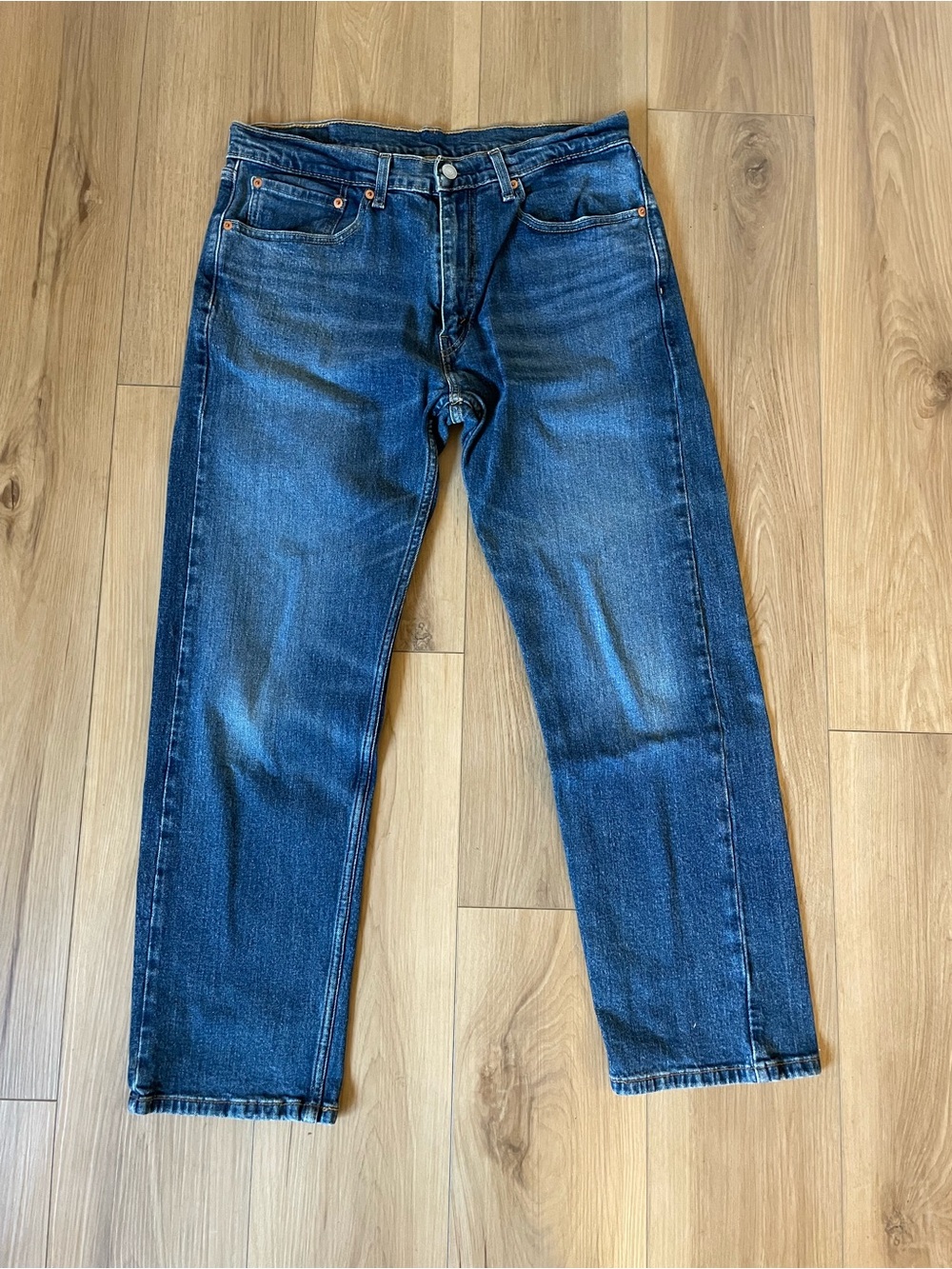 Levi's Indigo Straight-Leg Jeans